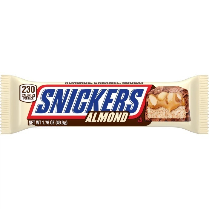

Snickers Almond / Bar Mix Almond Coklat Dan Susu 49,9Gr