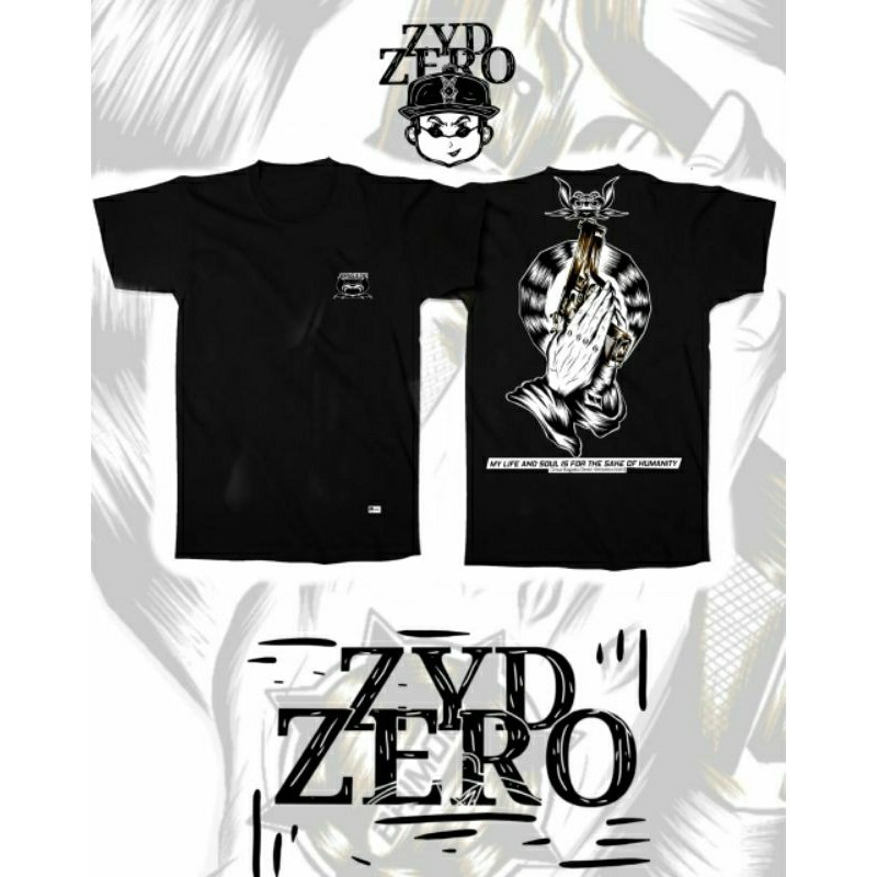 【COD】 zyd zero /kaos tactical/kaos brimob/ jiwa ragaku demi kemanusiaan/kaos polisi T-shirt