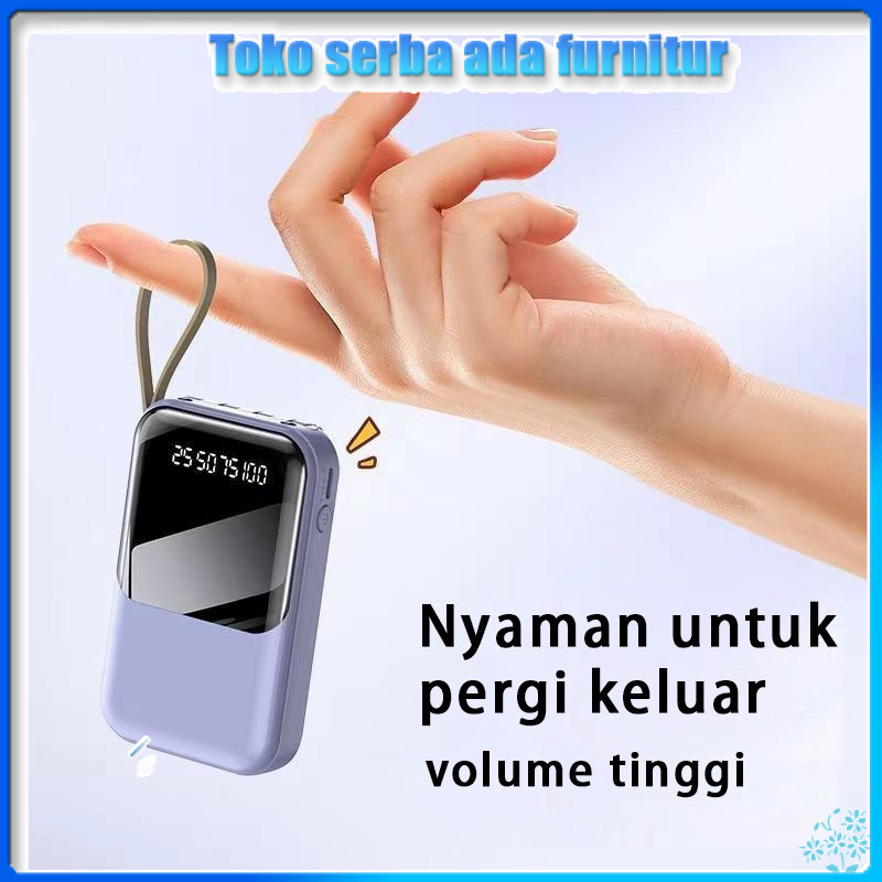 COD Powerbank Fast Charging LED Display lucu mini Murah Kartun Power bank Powerbank 10000 mah Mini L