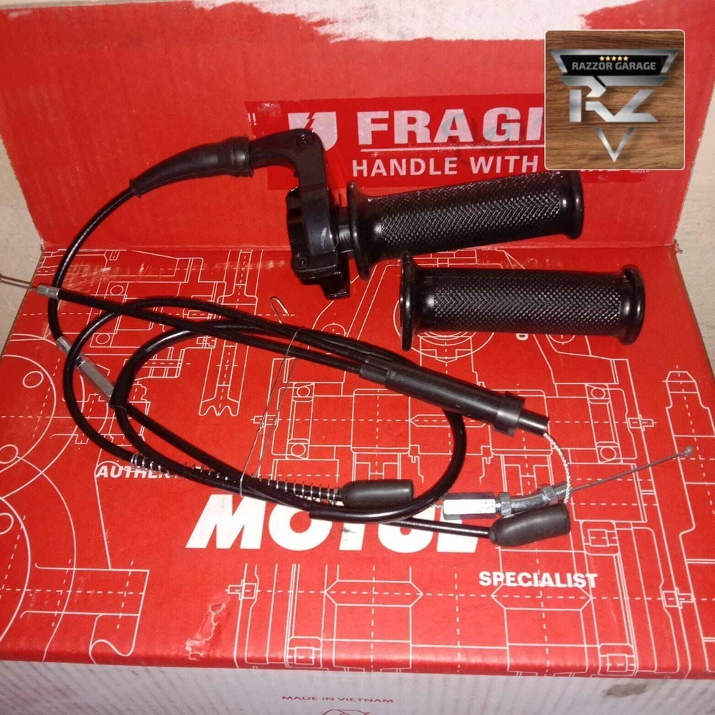 gas spontan yz rxk rxs fizr force kabel 2 gas dan oli samping tinggal pasang