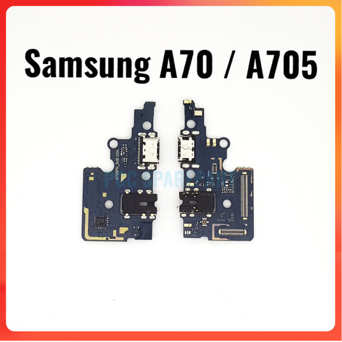 Ori Konektor Papan PCB Charger Mic Handsfree Samsung A70  A705