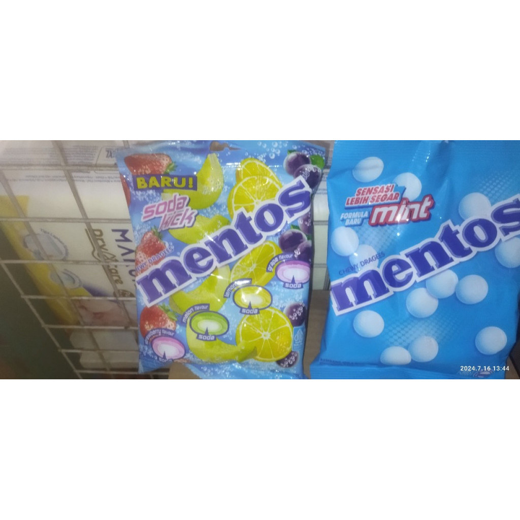 

Permen mentos cheewy dragees 1zak