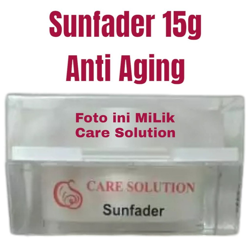 CS Care solution sunfader cream 15gr