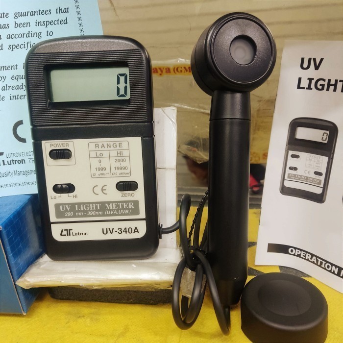 Lutron UV-340A UV Light Meter ( Pocket size Meter )