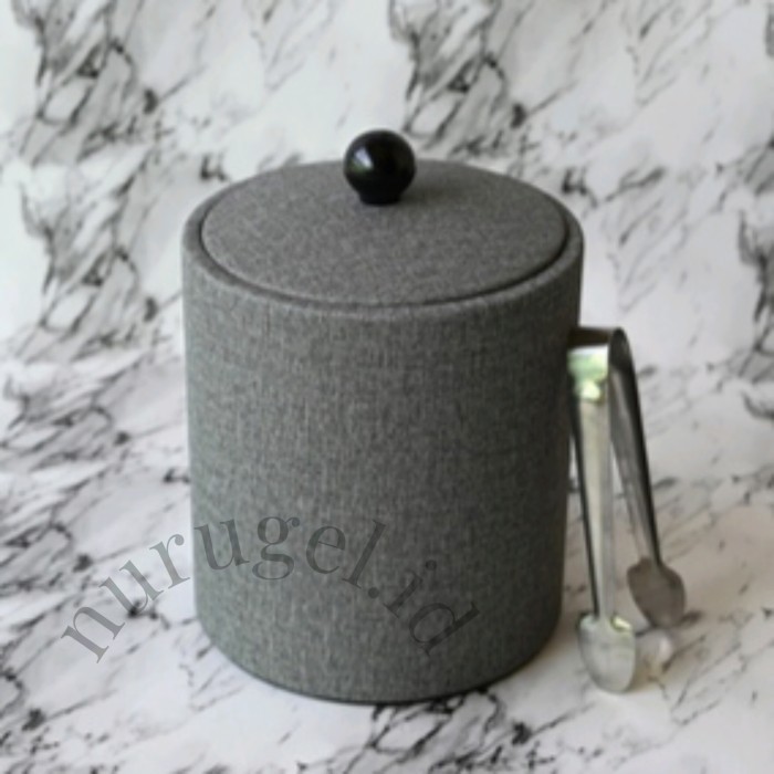 Ice Bucket / Termos Es Batu / Wadah Ember Champagne Stainless Steel - GREY