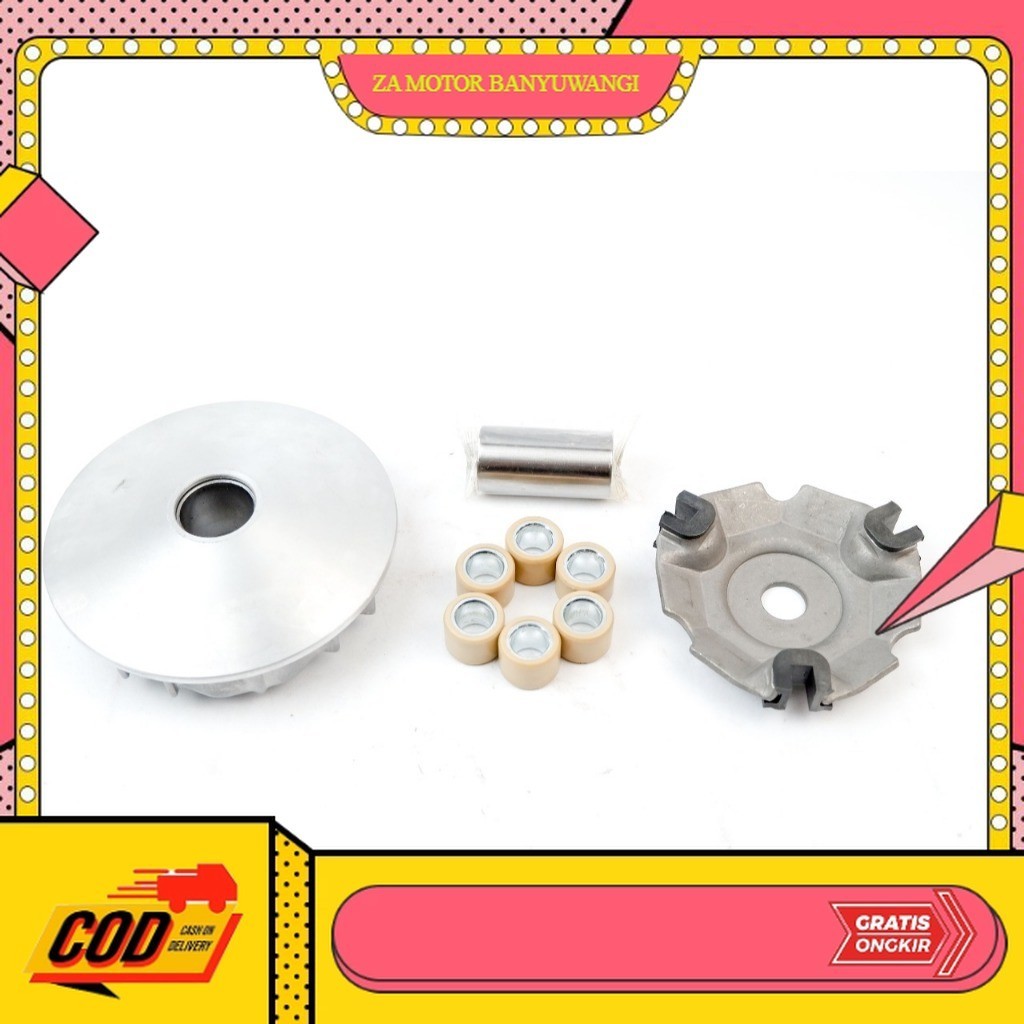 rumah roller vario 125 old ori - rumah roller komplit Vario 125 OLD - KZR