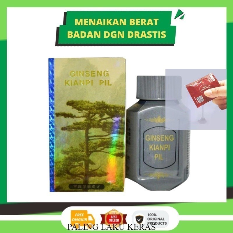 ORIGINAL bisa COD gan PROMO HARI INI RESTOK Readyy KIAN PI ORIGINAL GINSENG KIAN PI PENGGEMUK BADAN 