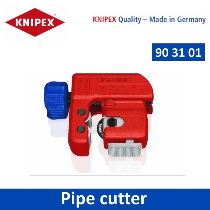 

KNIPEX Gunting Pipa Tang Potong 90 31 01 KNIPEX TubiX S Pipe cutter