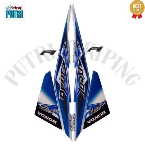 Stiker Striping Beat FI 2013 - List Motor Beat FI 2013 - Stiker Body Beat F1 2013