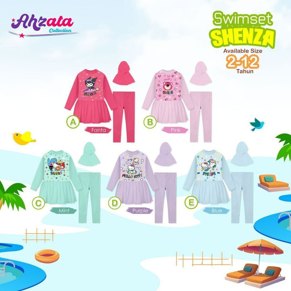 SWIMWEAR SHENZA BY AHZATA