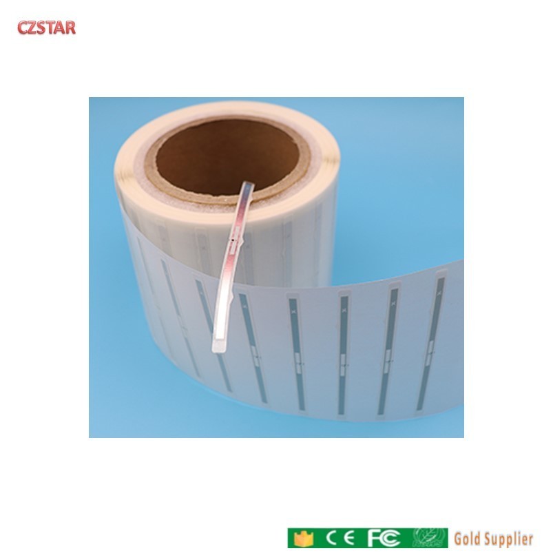 

50pcs long range uhf rfid tag 860~960mhz EPC Gen2 Passive rfid tag uhf sticker rewritable tag wet inlay for Books Tracking