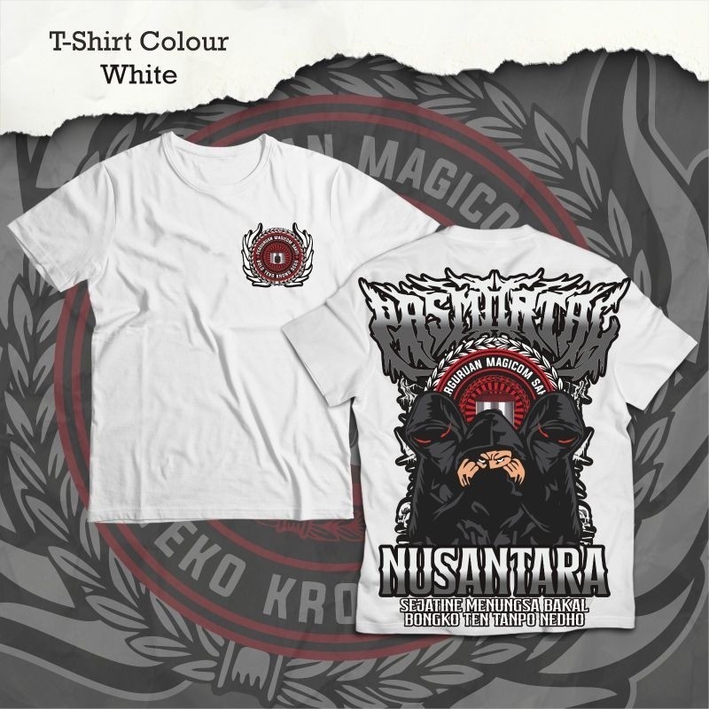 Kaos T-shirt Distro Pasmortal Nusantara