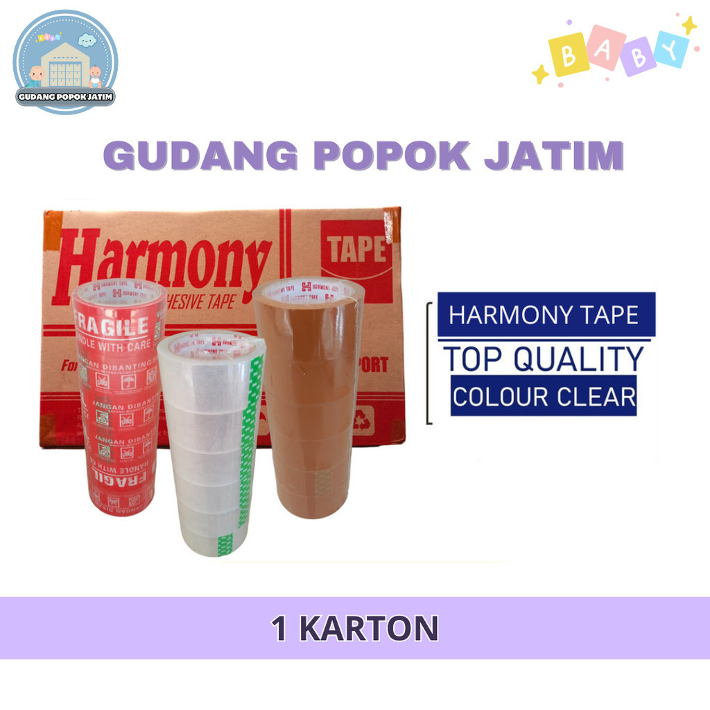 

LAKBAN COKLAT, LAKBAN BENING, LAKBAN FRAGILE PER KARTON ISOLASI SELOTIP SEVEN STAR 45MM PER 1 KARTON GPJ
