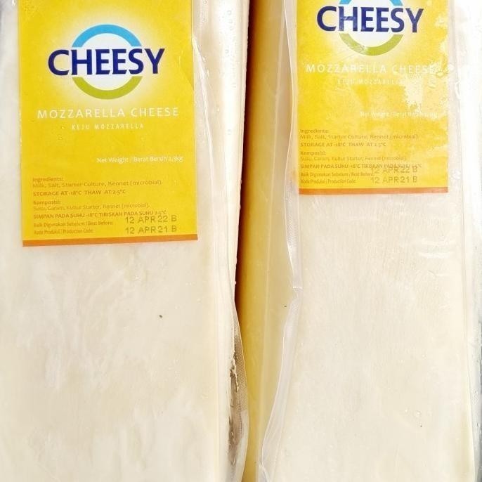 

RB Cheesy Mozzarella Cheese 2,3 kg Keju Mozza 2300 gr