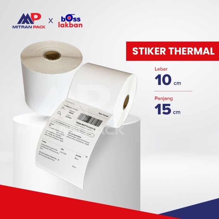 

promo ✨ -Resi Thermal / Stiker Thermal Rol - Rol Premium