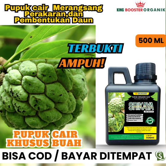 Pupuk Booster SRIKAYA 500ml Pupuk Cair SRIKAYA Pupuk Semprot Untuk Tanaman dan SRIKAYA Pupuk Ajaib P