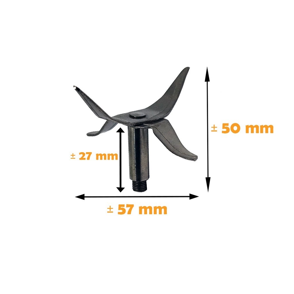 PISAU BLENDER NATIONAL EMPAT MATA PISAU STAINLESS PISAU BLENDER MIYAKO