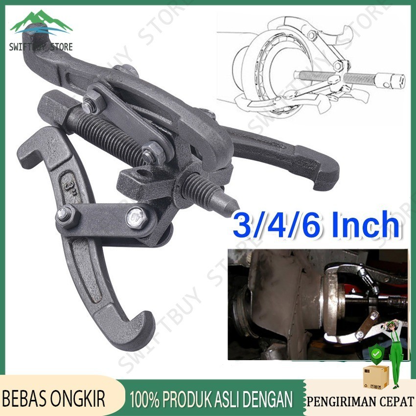 

Treker 3 Kaki 3" 4" 6" Inch - Gear Puller 3 Jaw Tracker, alat pencabut bearing laher ALAT MELEPAS BEARING - ALAT MELEPAS LAHER