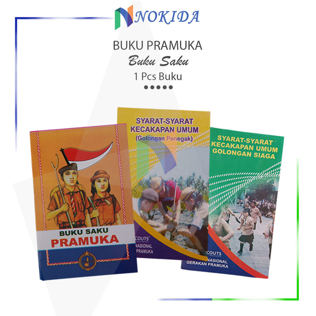 

Nokida Buku Saku SKU Pramuka [1 Buku] / Buku Kecil Syarat-syarat Kecakapan Umum Golongan Penegak Siaga Penggalang