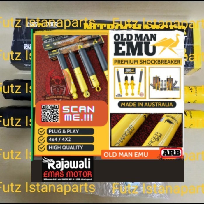 Shock breaker merk OME / OLD MAN EMU SUZUKI VITARA / ESCUDO BELAKANG