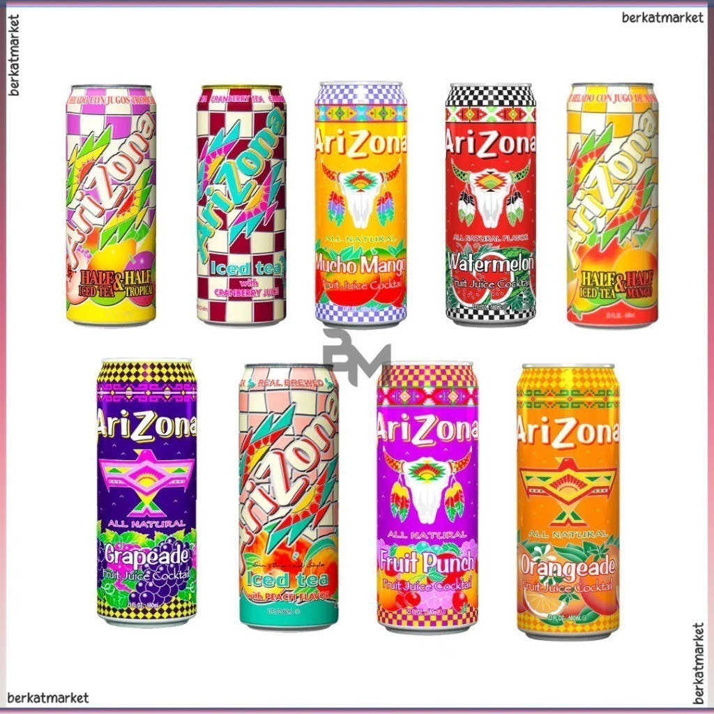 

Arizona Drink Big Cans Minuman Sari Buah Import 1 Kaleng