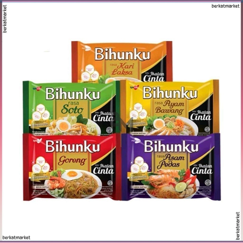 

Bihunku Bihun Goreng Kuah Instant 60gr