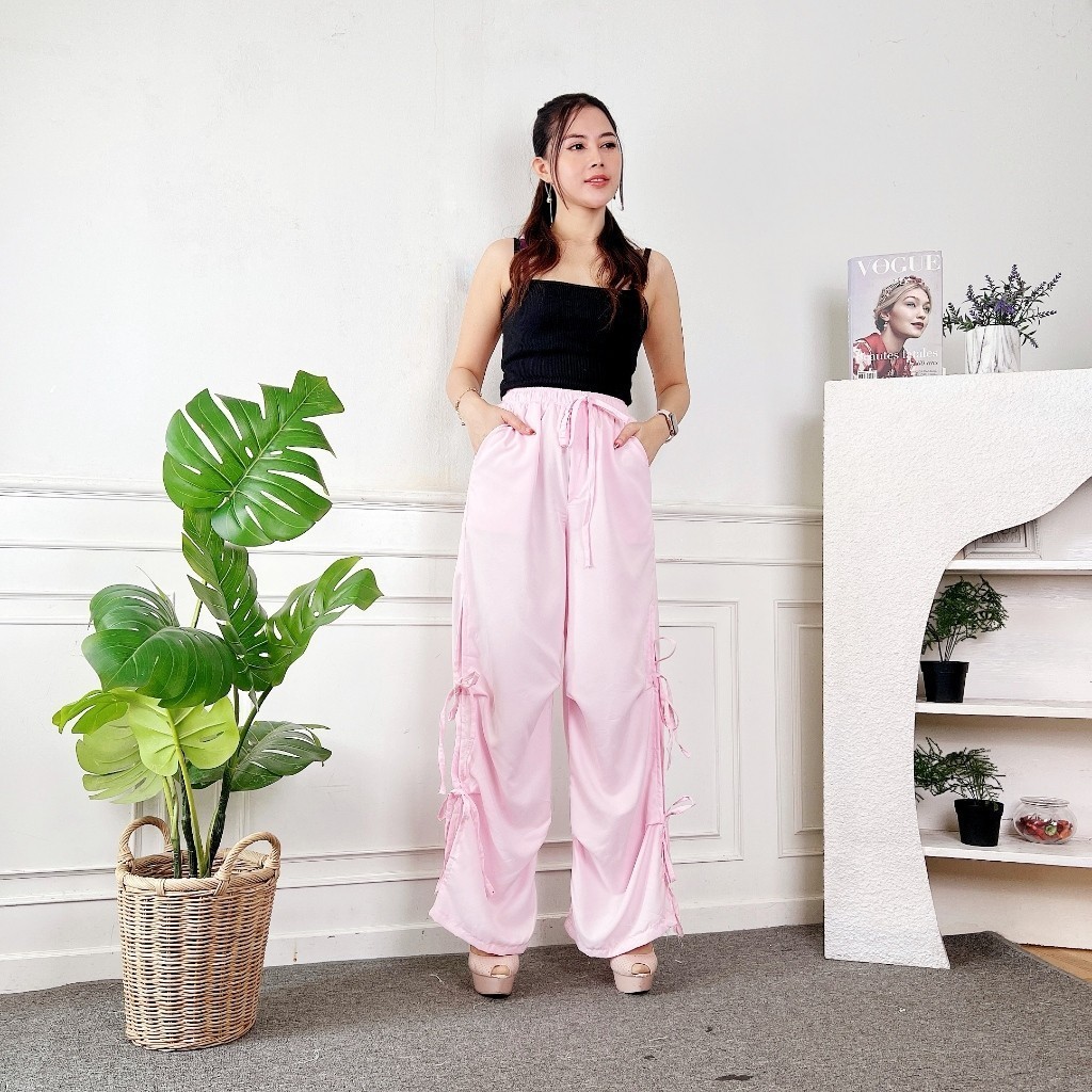 RH - REC CELANA KULOT PITA WANITA NANI / Ellie Pants Pita / Fashion Wanita Korean Kekinian / Celana 