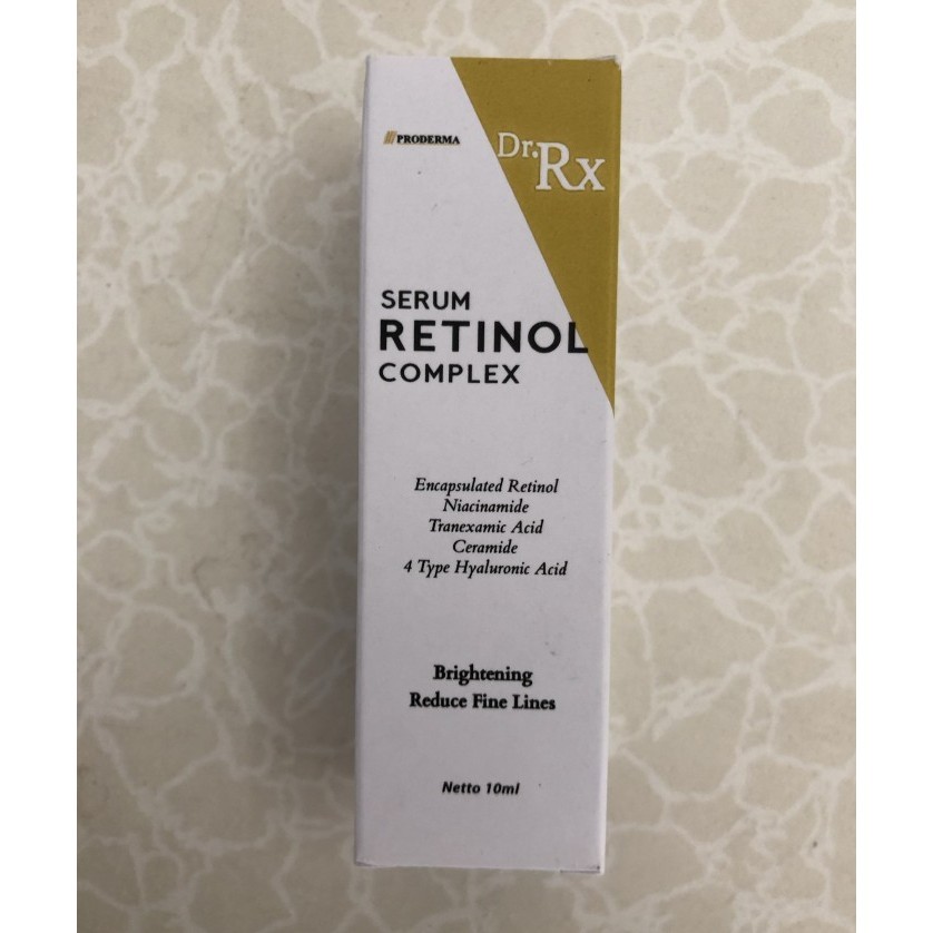 Serum Retinol Complex -pencerah dan mengurangi kerutan wajah- proderma