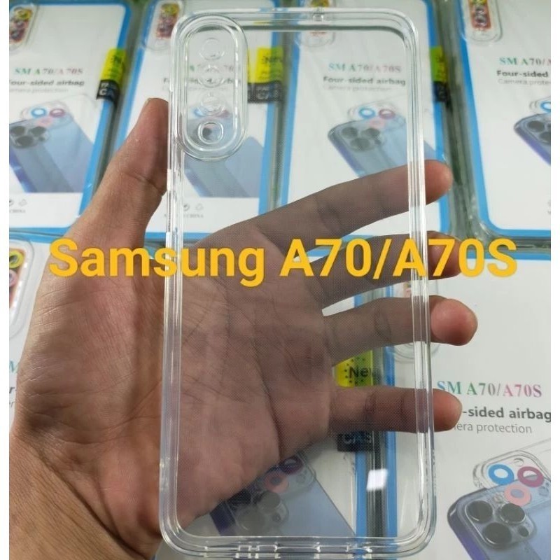 Clear Case Softcase Slikon Transparan HP Samsung A70 -A70S/ Casing Bening Clear Transparan
