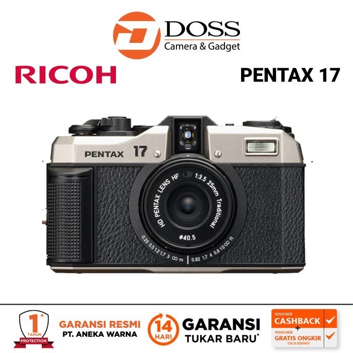 Ricoh PENTAX 17 Compact Film Camera 35mm Half Frame Kamera Film