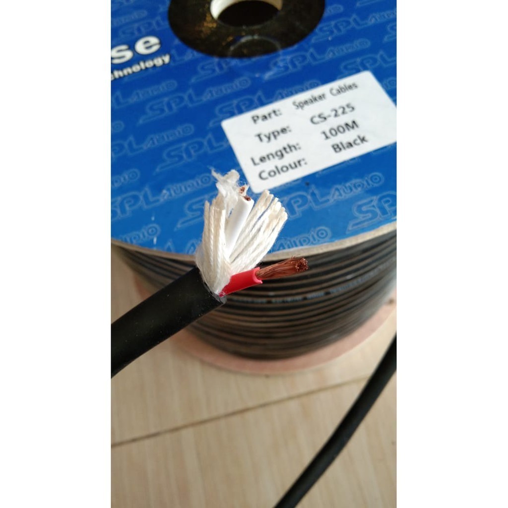SMART KABEL SPEAKER SPL AUDIO 2 X 2.5 CS-225 Kabel Speaker Isi 2 X 2.5 CS225