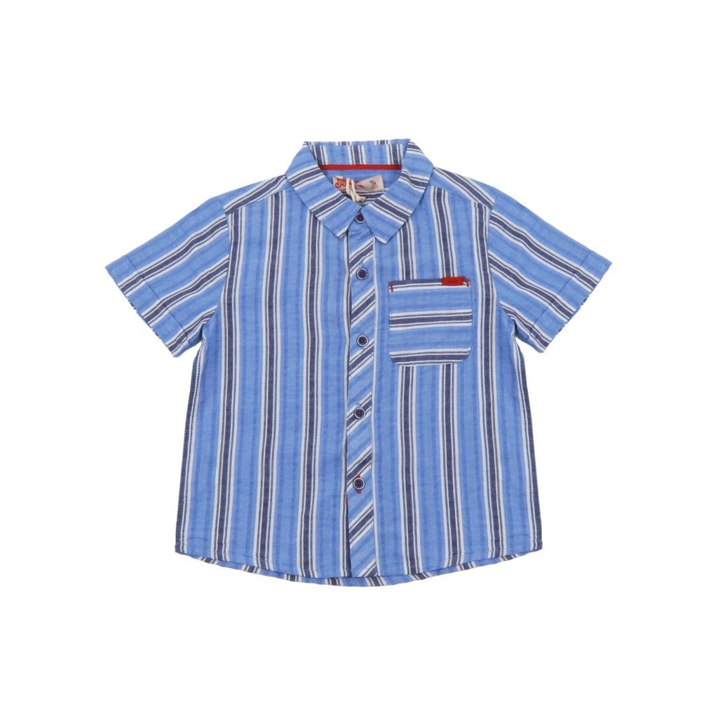 Jsp962 - Kemeja Pendek Anak Laki-laki, 12-36 Bulan - J242ASSI-02SH