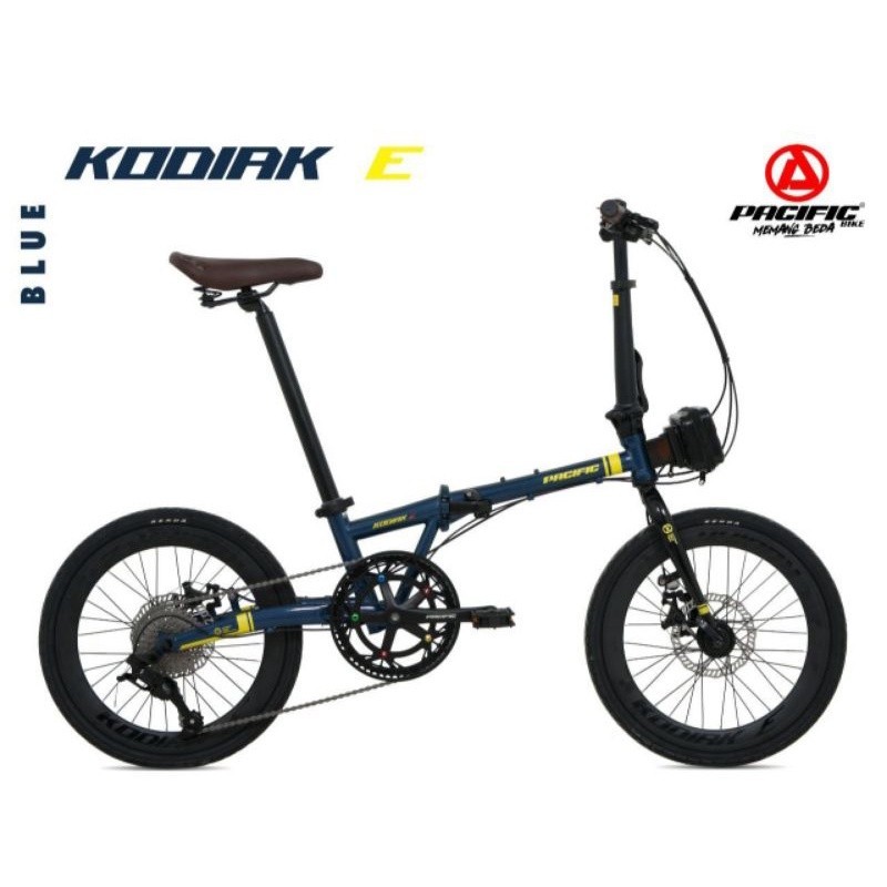 SEPEDA LIPAT 16+ PACIFIC KODIAK E MURAH CRANK BAGUS 9 SPEED ORIGINAL