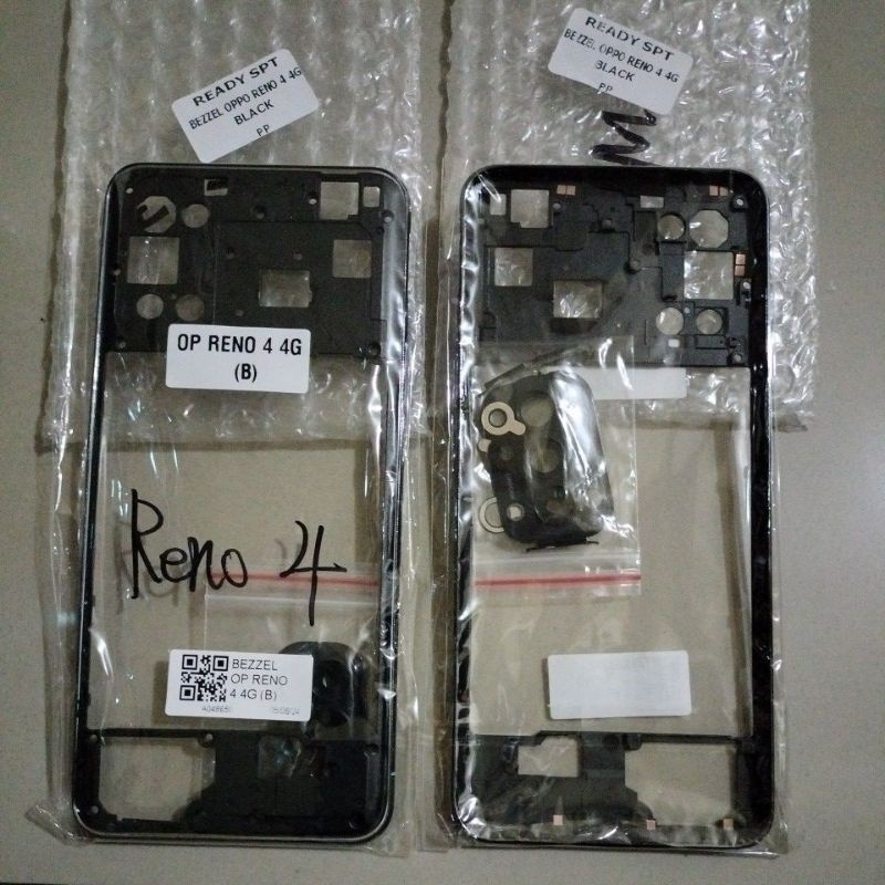bezzel tutup mesin tulang tengah oppo reno 4 4g/reno4 4g