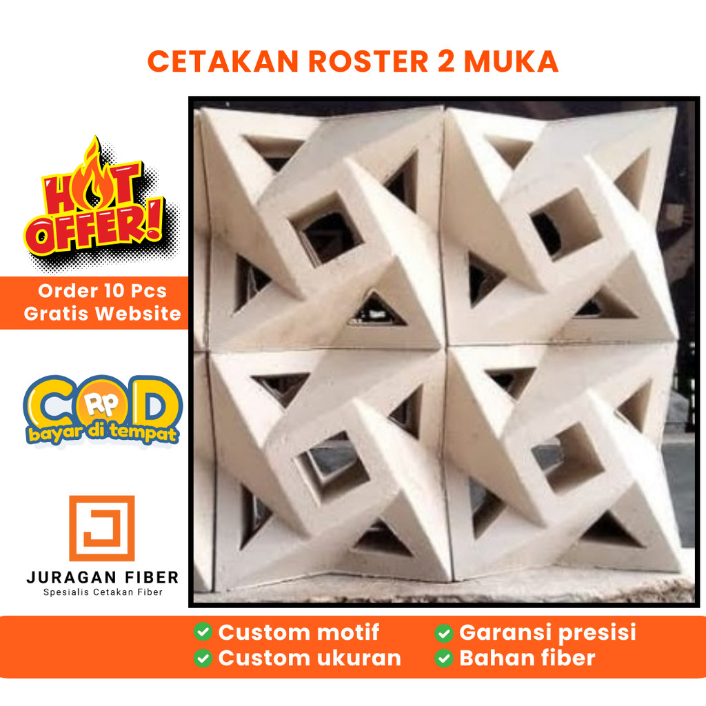 CETAKAN ROSTER KINCIR JURAGAN FIBER