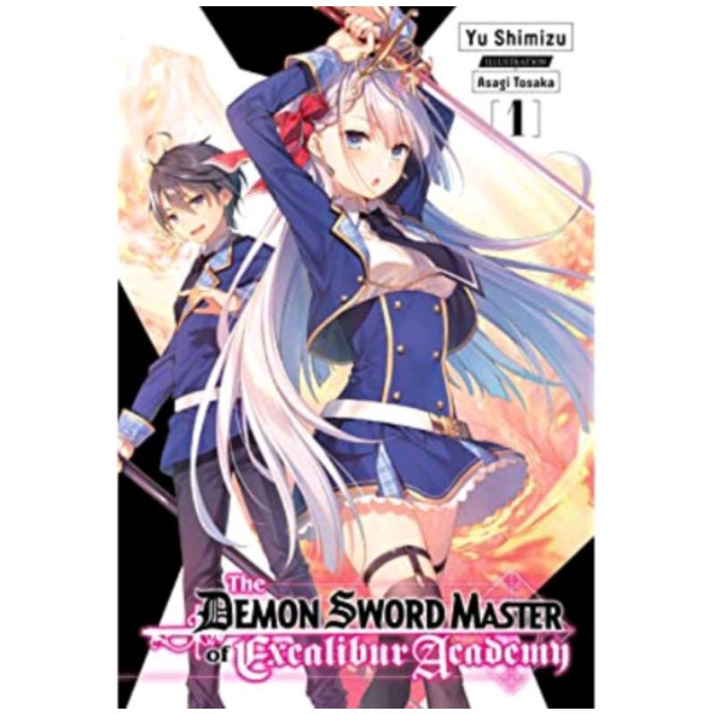 NOVEL DEMON SWORD MASTER OF EXCALIBUR ACADEMY (VOLUME 1-4) INDONESIA