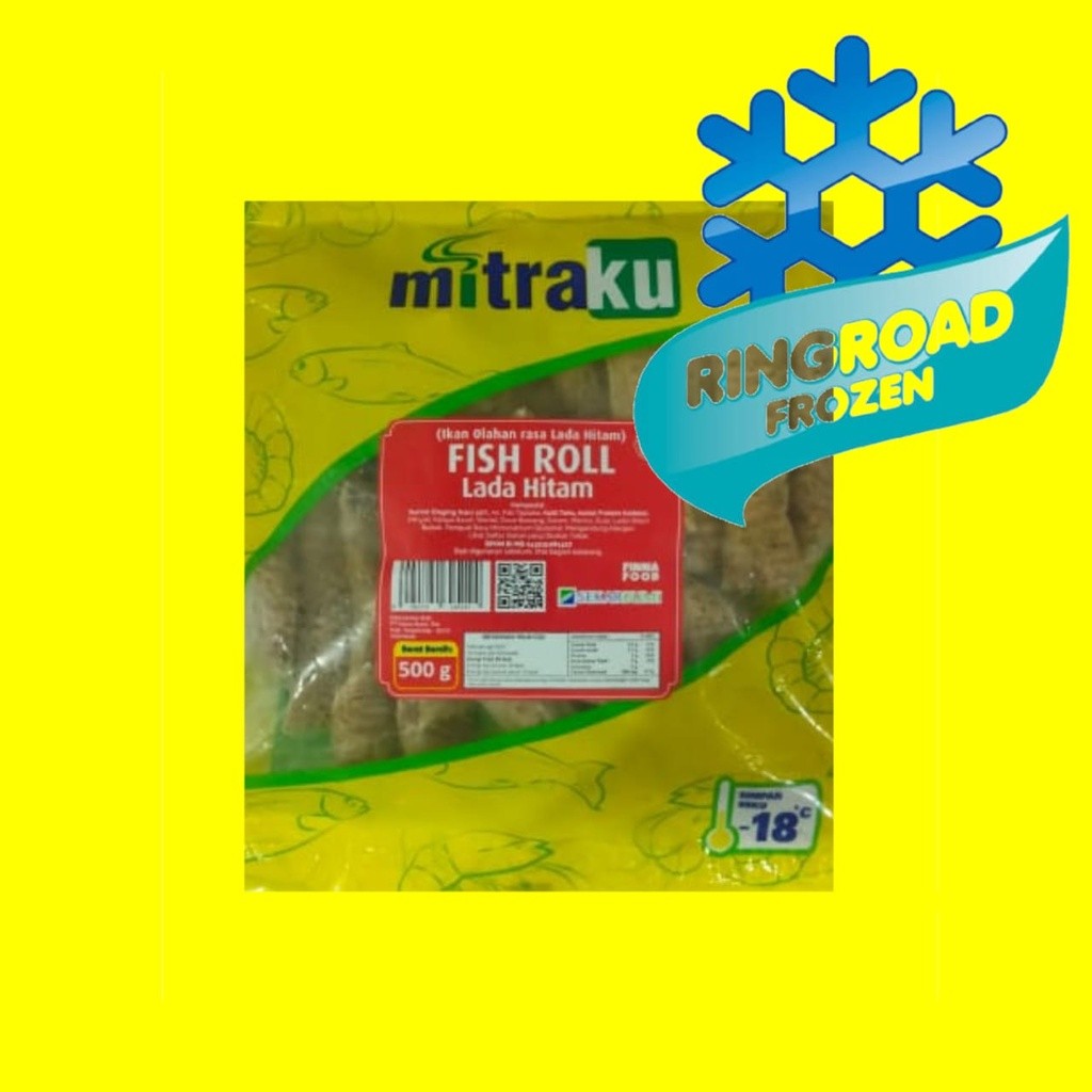 

MITRAKU FISH ROLL LADA HITAM 500 GR