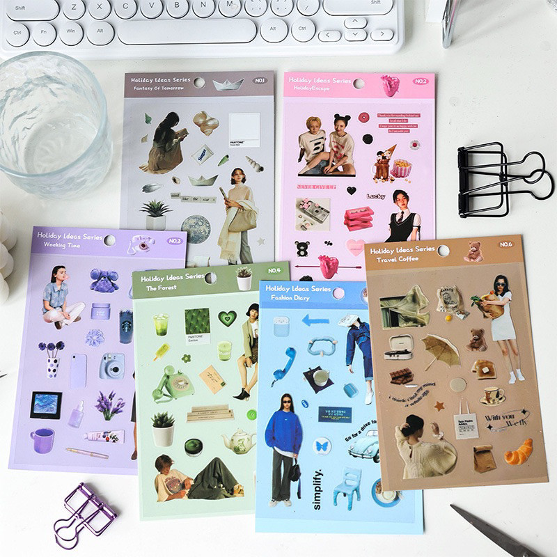 

Journamm.id Sticker Holiday Ideas Series Premium Decoration Sticker