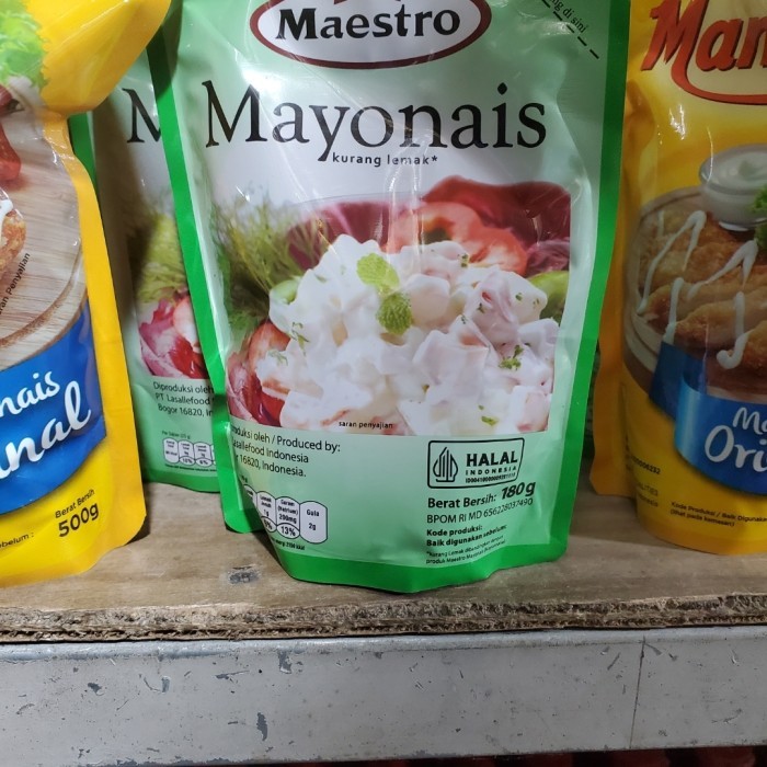 

MAESTRO Mayonnaise pouch 180g