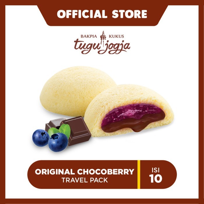 

CR Bakpia Kukus Tugu Jogja Chocoberry - Travel Pack
