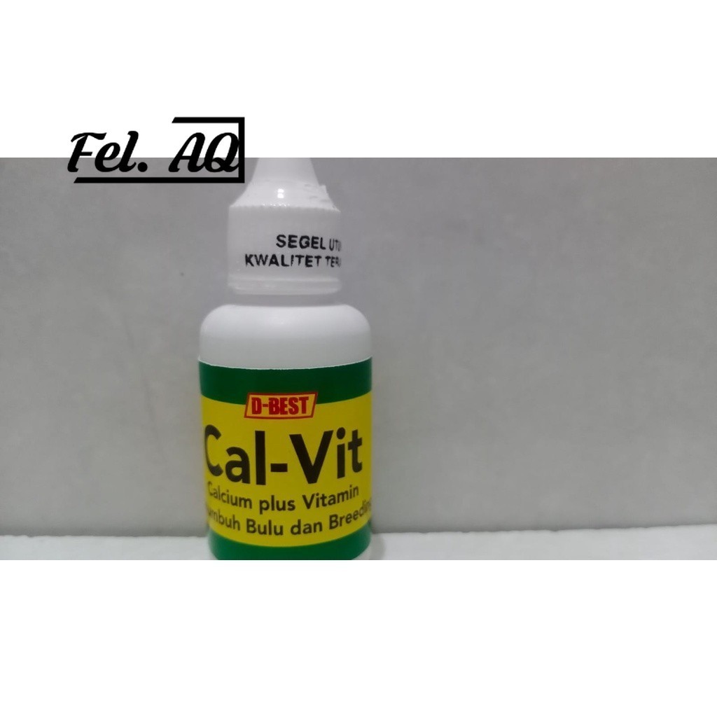 CAL-VIT CALVIT UKURAN 20ML BUKAN YANG 10ML VITAMIN calsimax untuk pertumbuhan burung dan breeding mu