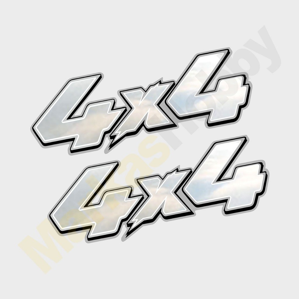 Sticker Toyota Hilux 4x4 Fortuner 
