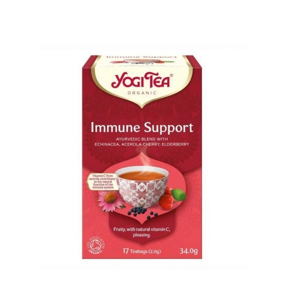 

Teh Herbal Kesehatan Imun Organik YOGI TEA Organic Immune Support Tea 34gr - Bebas Kafein