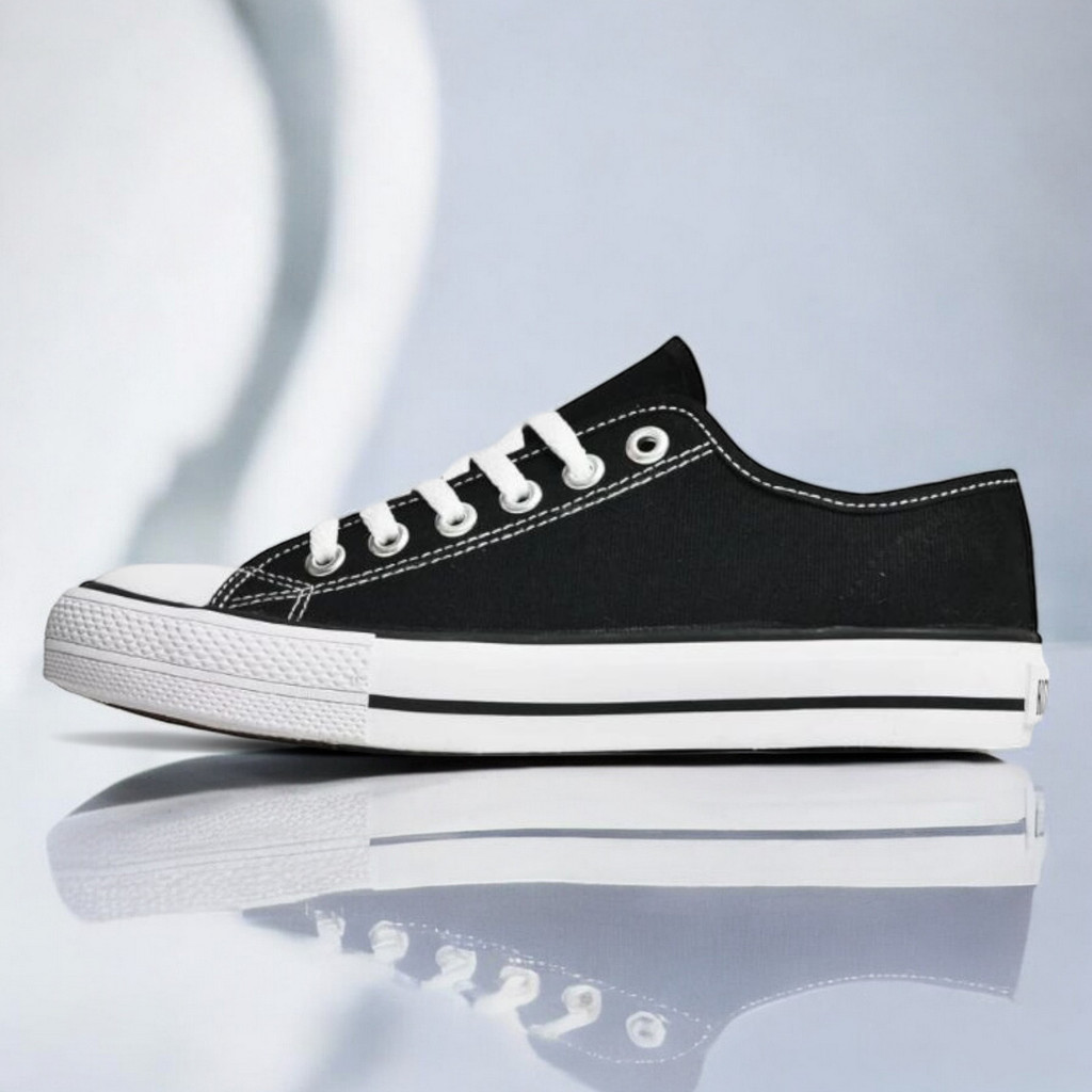 Kodachi 902 Sepatu Kets Cowok Sepatu Kasual Hitam Putih