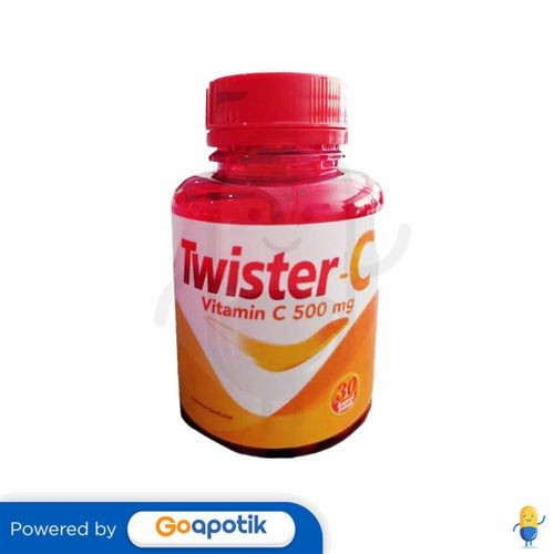 Twister-C Vitamin C 500 Mg Botol 30 Kapsul