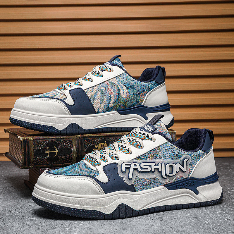 Hot Trendy Men Skateboard Shoes Hip Hop Original Man Skate Sneakers Breathable Casual Sports Shoes M