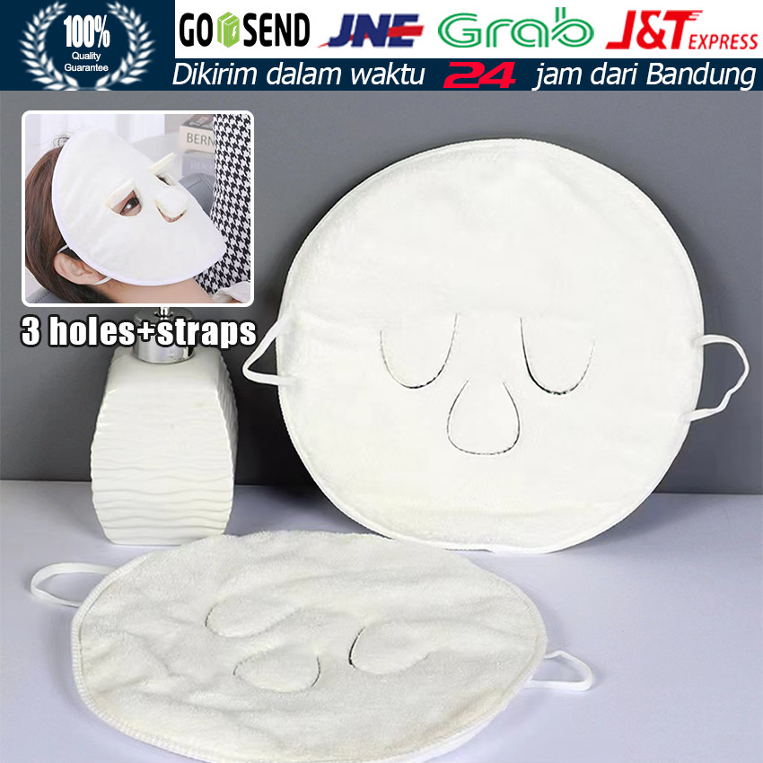 1Pcs/5Pcs Masker Wajah Handuk / Handuk Wajah / Masker Wajah / Handuk Muka / Handuk Masker / Masker K