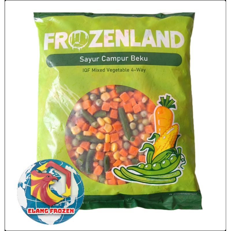 

Mix vegetable / Sayuran Beku 1kg high quality