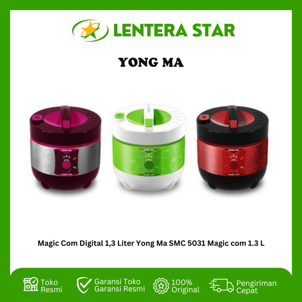 Magic Com Digital 1,3 Liter Yong Ma SMC 5031 Magic com 1.3 L