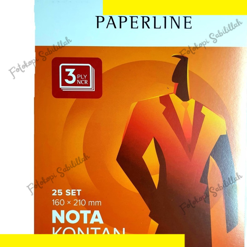 

Nota Ppl B3 Ncr / Nota Kontan paperline 3 PLY NK B3 NCR / Nota Besar Paperline 3 Rangkap